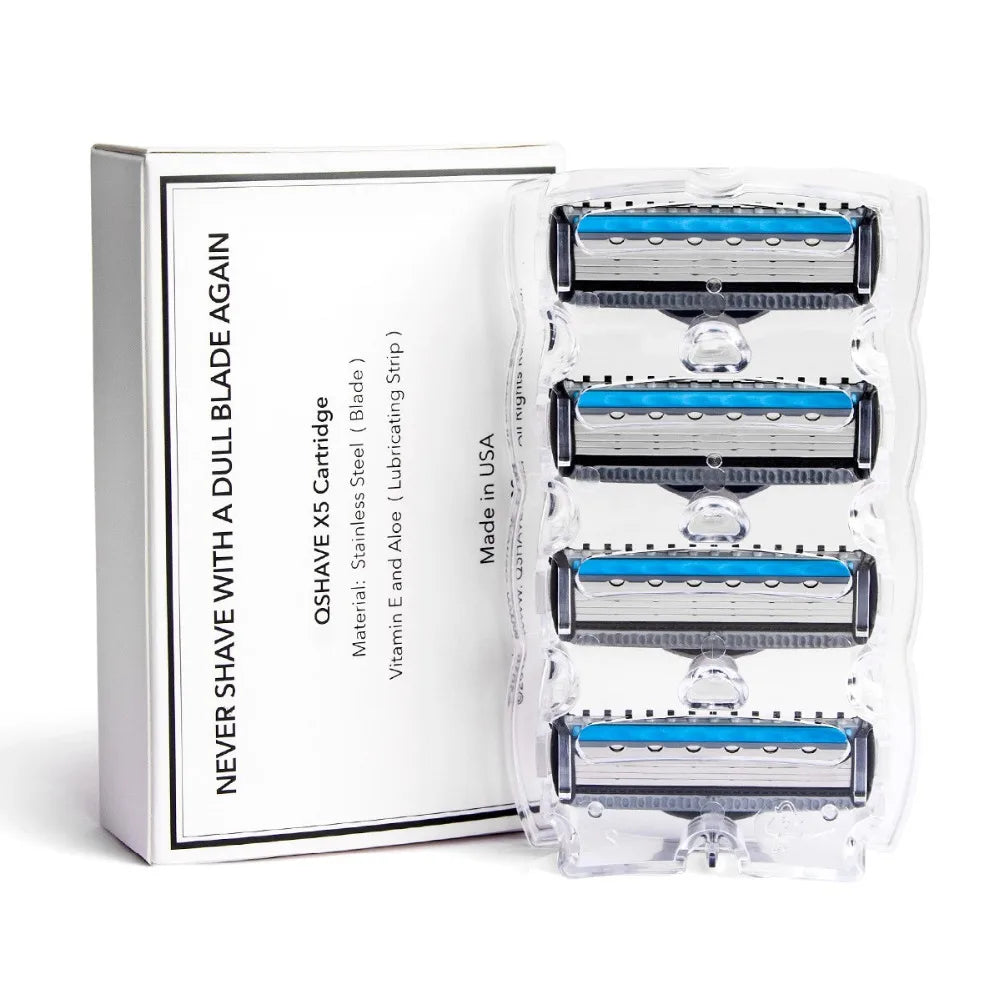 Blue Series Manual Shaving Razor Replacement Blades