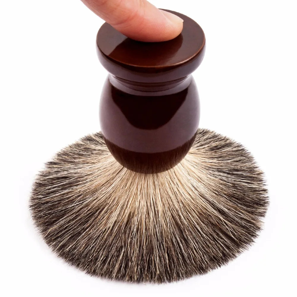 Classic Badger Fur Shaving Wooden Brush