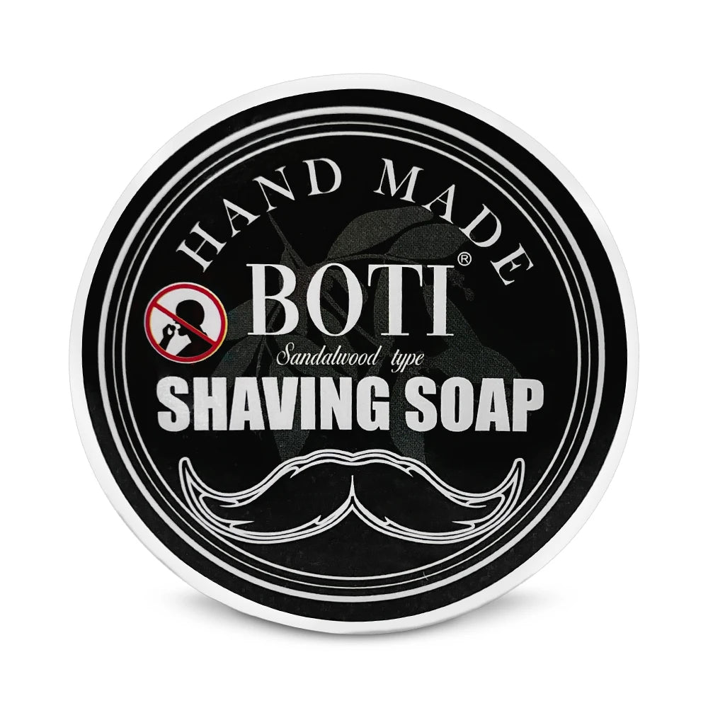 Boti Sandalwood Shaving Lathering Cream - 2 pieces