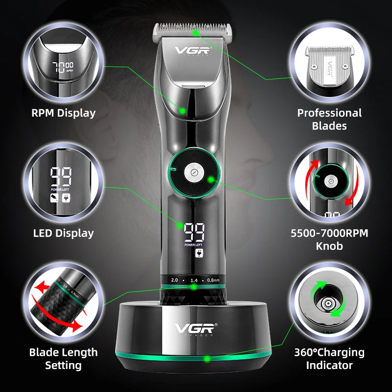 Cordless Rechargeable Beard and Body Trimmer Kit