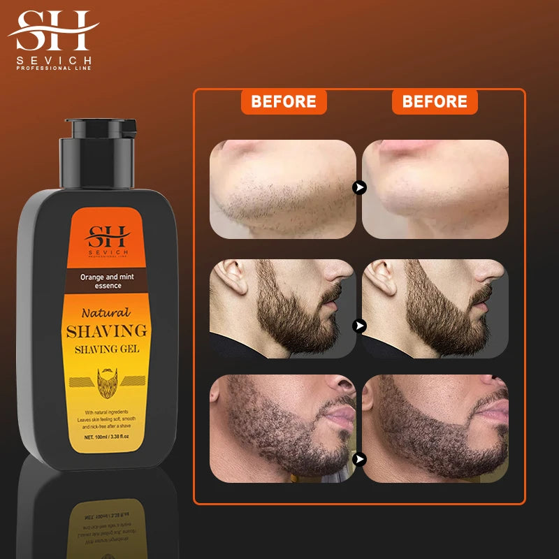 Natural Soothing Facial Care Shaving Gel