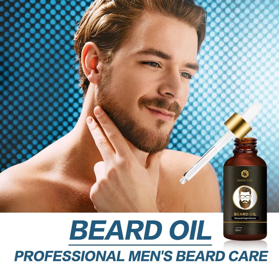 Natural Beard Care and Growth Essential Oil