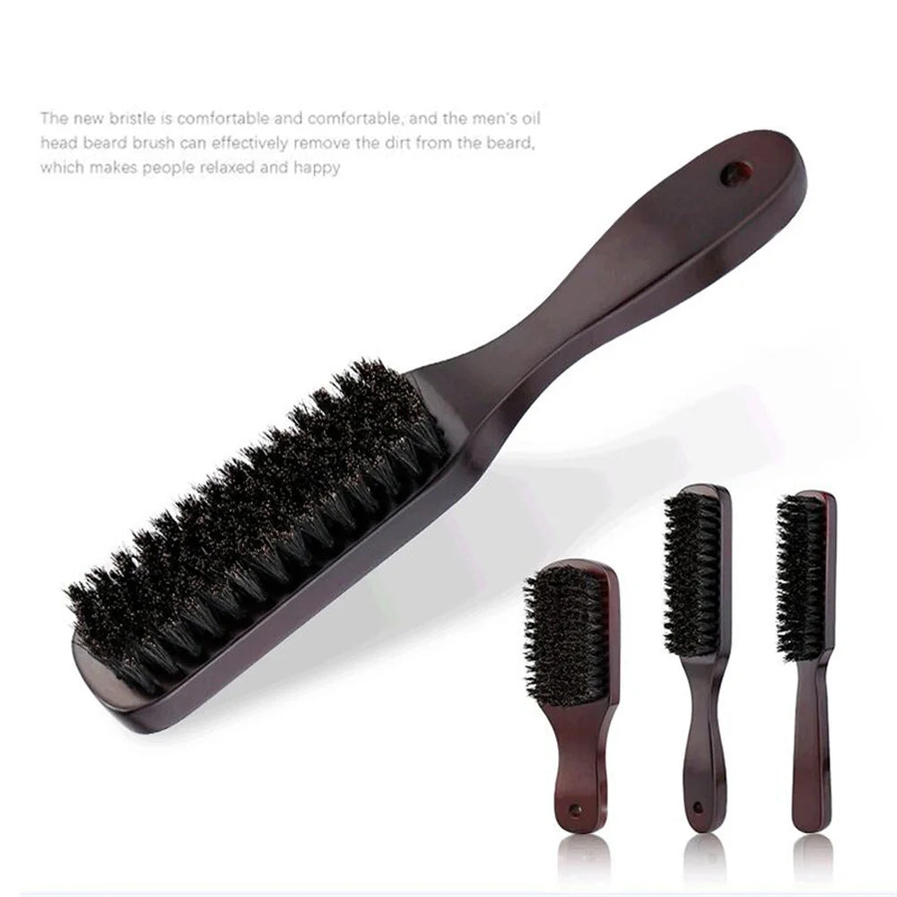 Wood Handle Boar Bristle Cleaning & Styling Brush