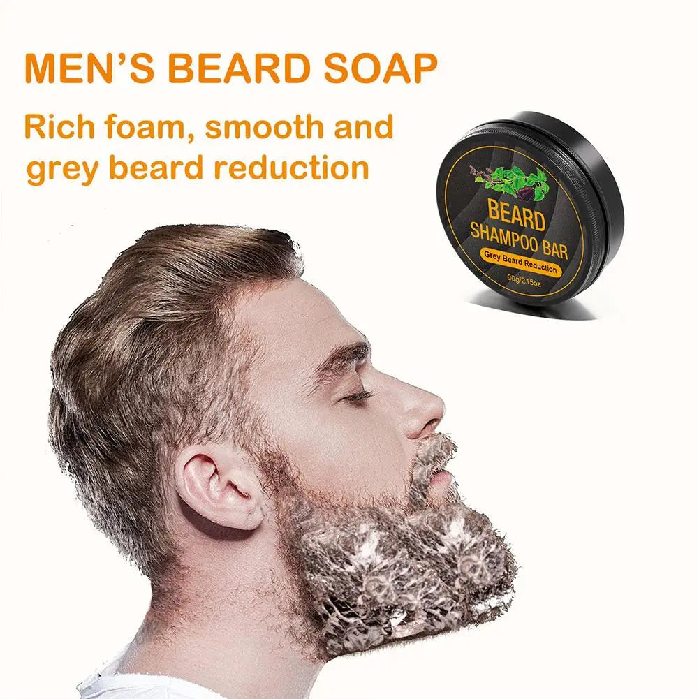 Nourishing Grey Beard Coverage Shampoo Bar