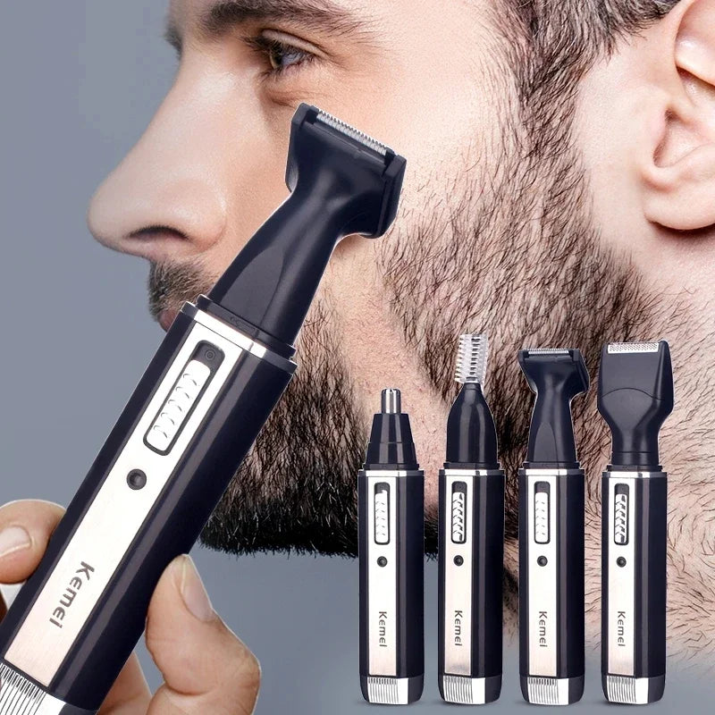 Multi-purpose 4 in 1 Rechargeable Electric Shaver